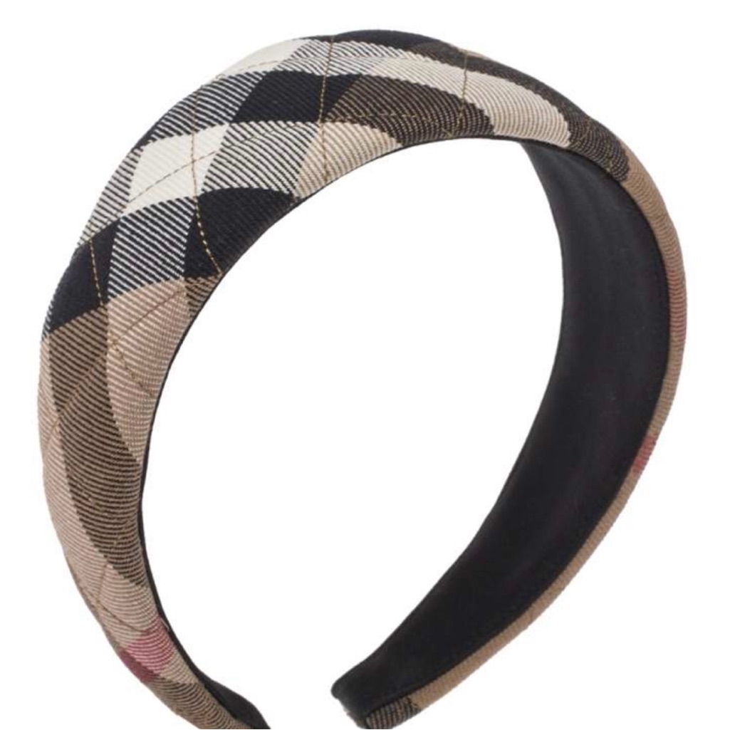 Burberry Quilted Head Band
